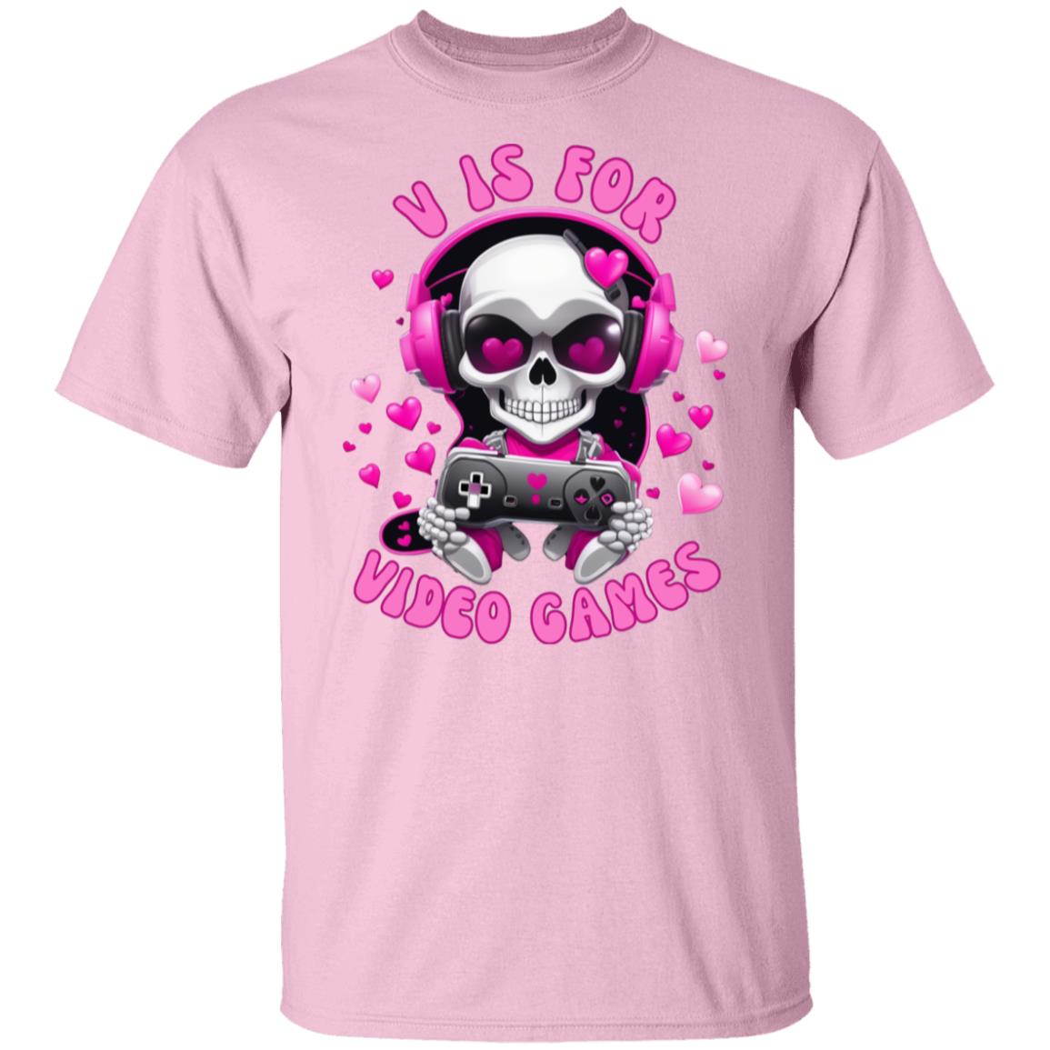 V is for Video Games | Short Sleeve