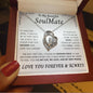 To My Beautiful SoulMate | Forever Love Necklace