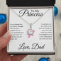 To My Princess | Eternal Hope Necklace