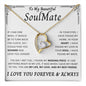 To My Beautiful SoulMate | Forever Love Necklace