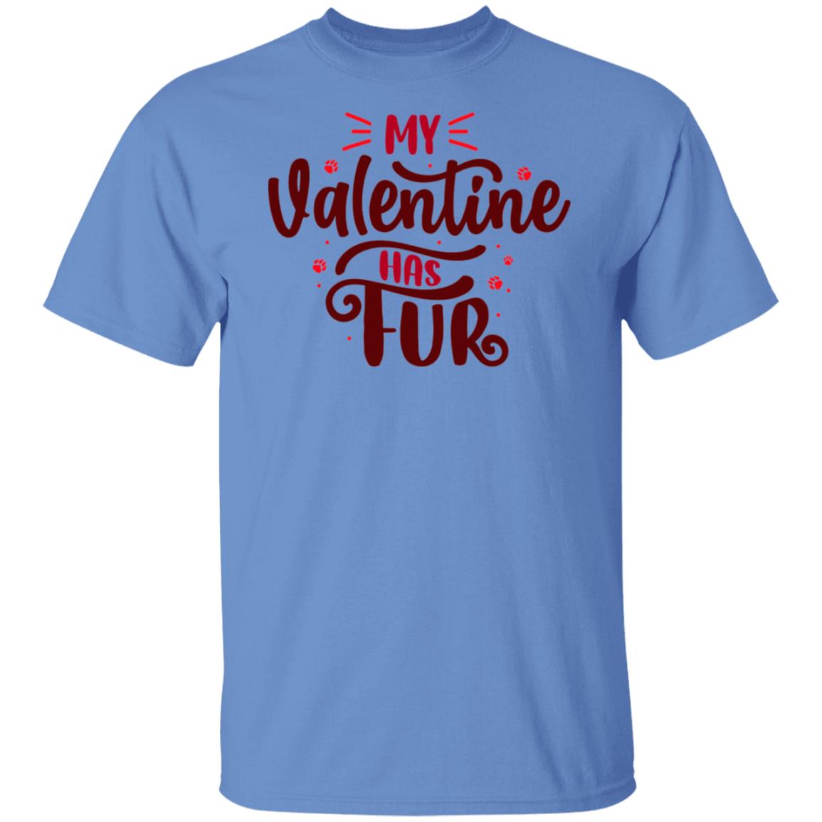 Valentine has Fur | Short Sleeve