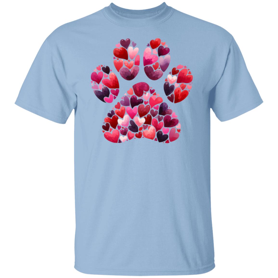 Valentine Pup/Paw Shirts