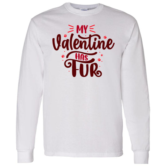 Valentine has Fur | Long Sleeve