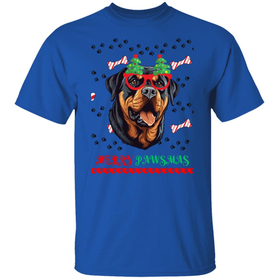 Merry Pawsmas Glasses | Short Sleeve