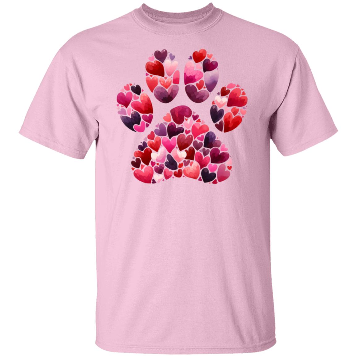 Valentine Pup/Paw Shirts