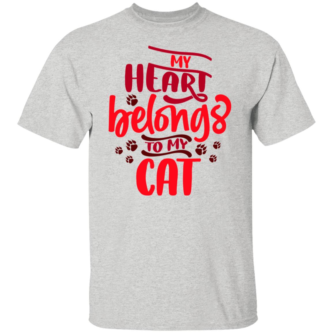 Heart Belongs to Cat | Short Sleeve