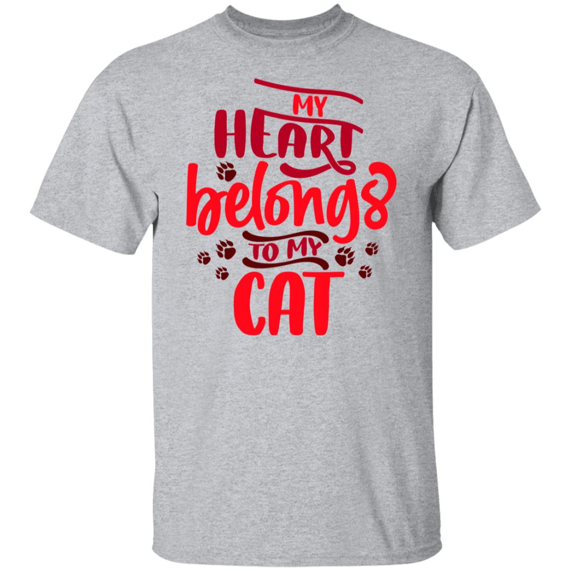 Heart Belongs to Cat | Short Sleeve