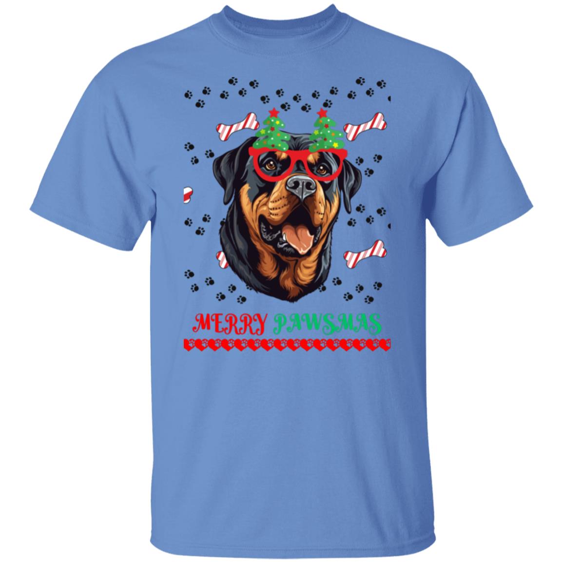 Merry Pawsmas Glasses | Short Sleeve