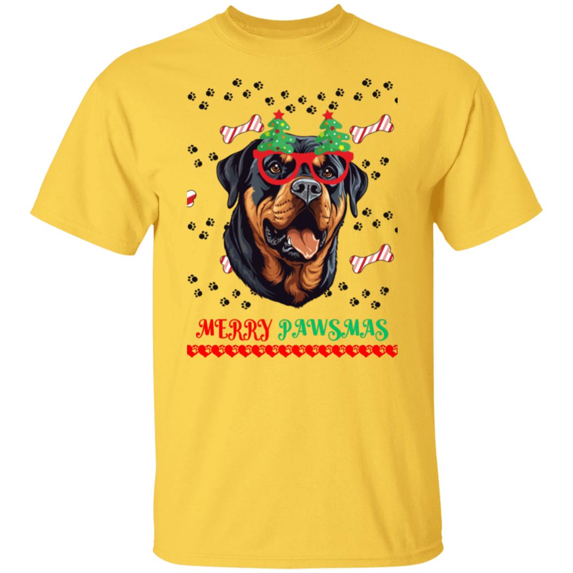 Merry Pawsmas Glasses | Short Sleeve