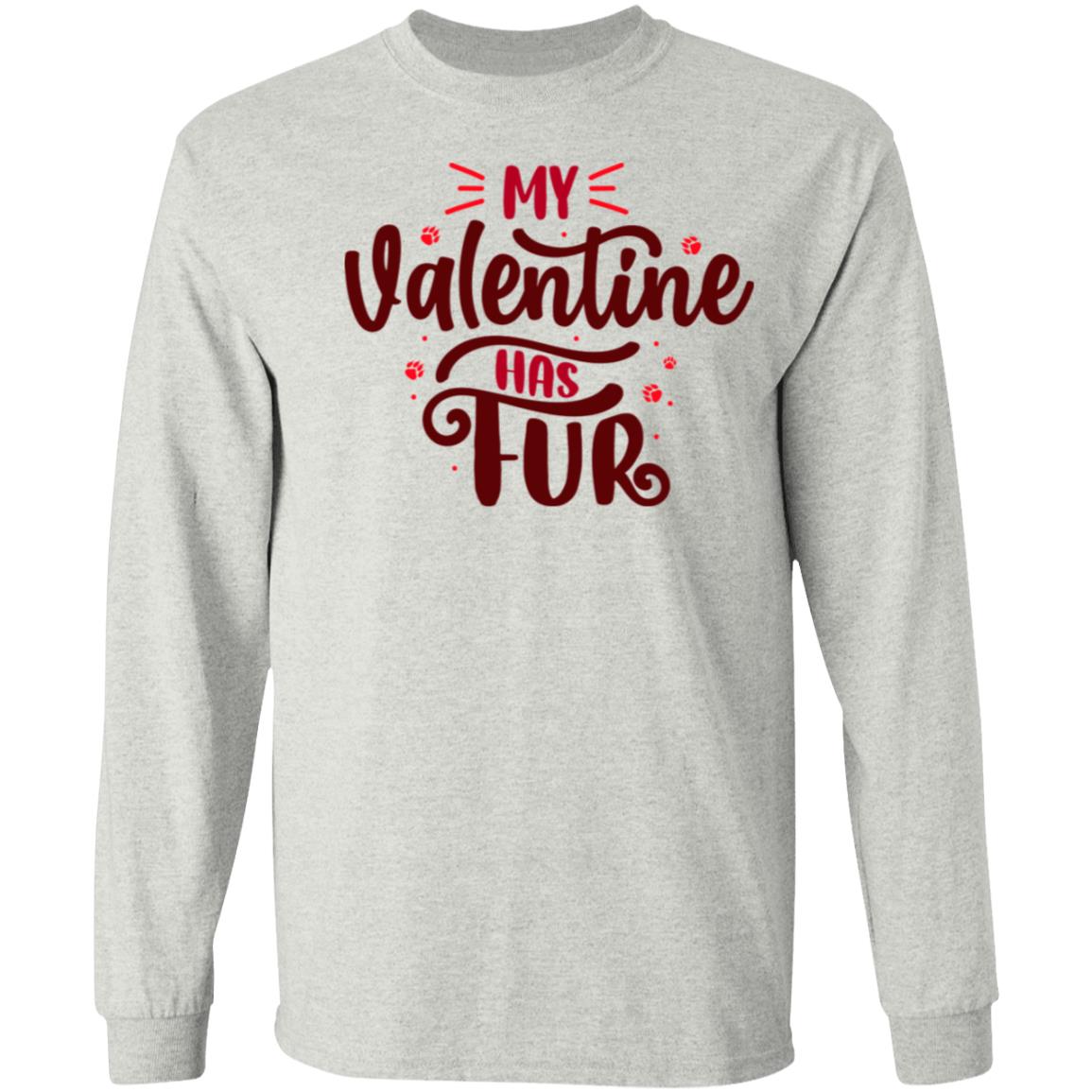 Valentine has Fur | Long Sleeve