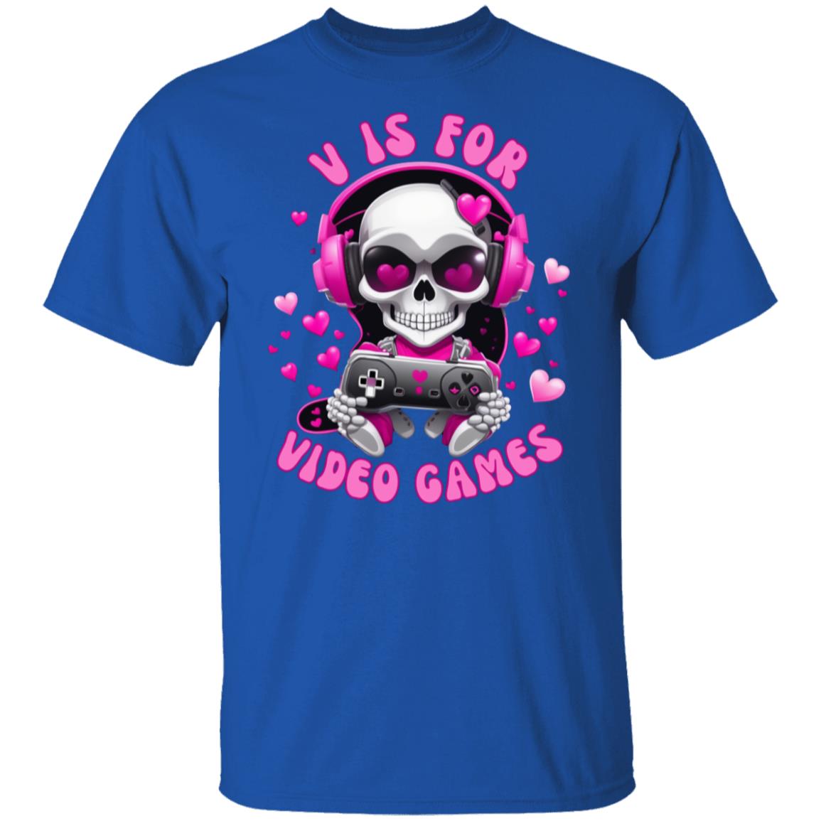 V is for Video Games | Short Sleeve