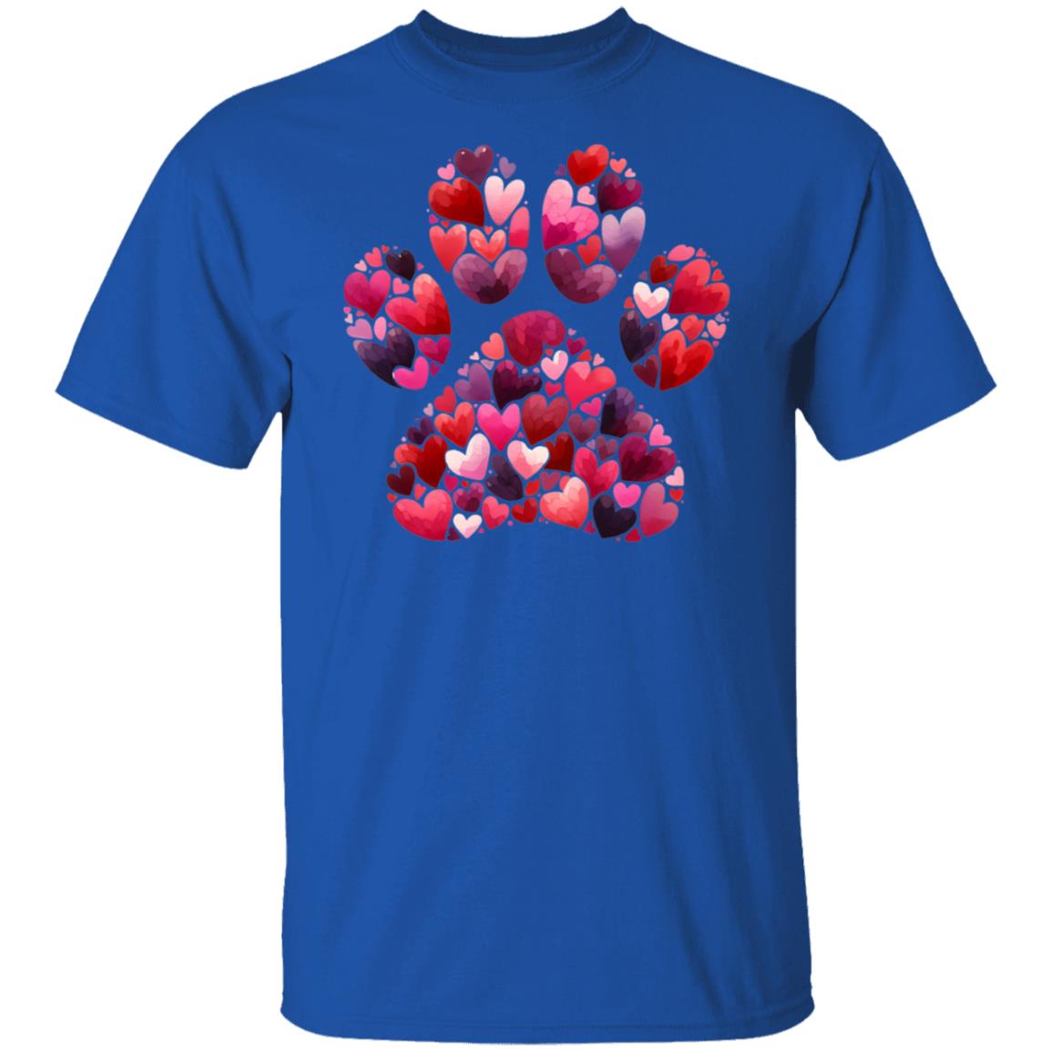 Valentine Pup/Paw Shirts