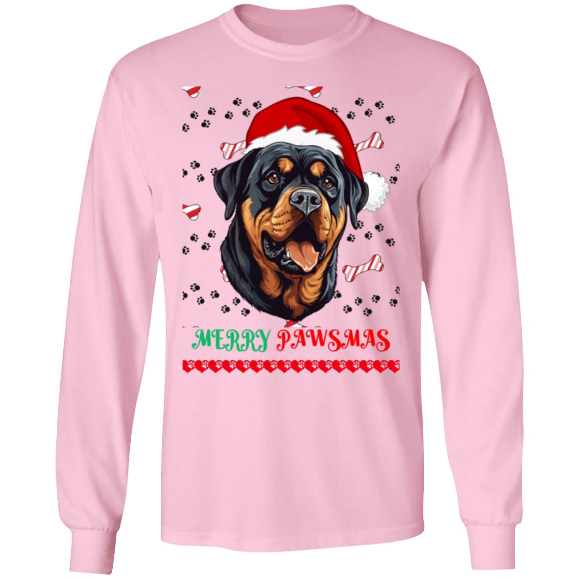 Merry Pawsmas Santa Hat | Long Sleeve