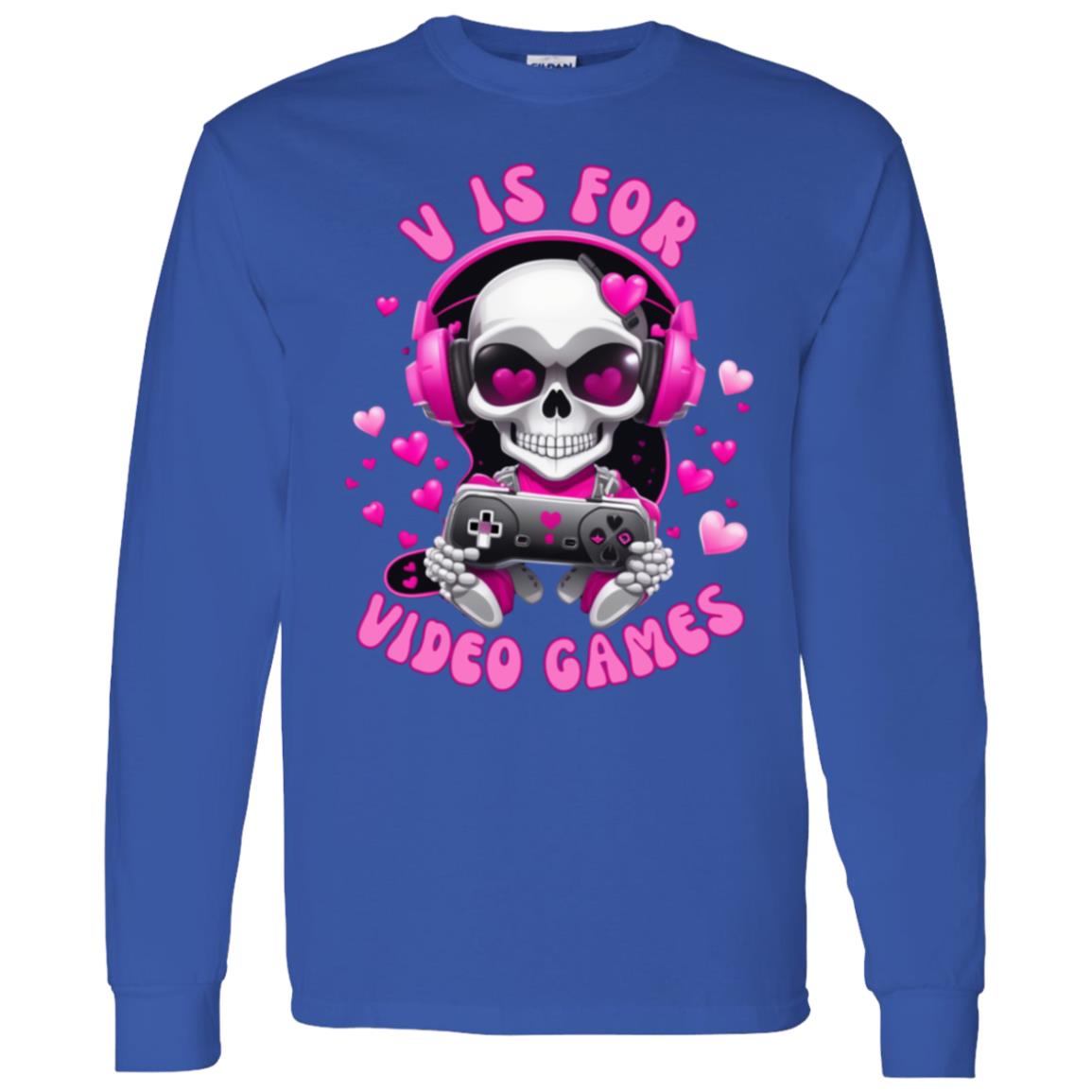 V is for Video Games | Long Sleeve