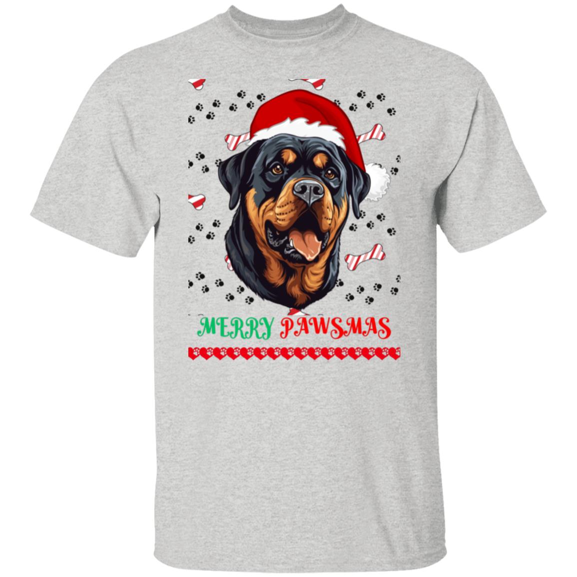 Merry Pawsmas Santa Hat | Short Sleeve