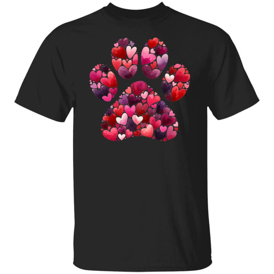 Valentine Pup/Paw Shirts