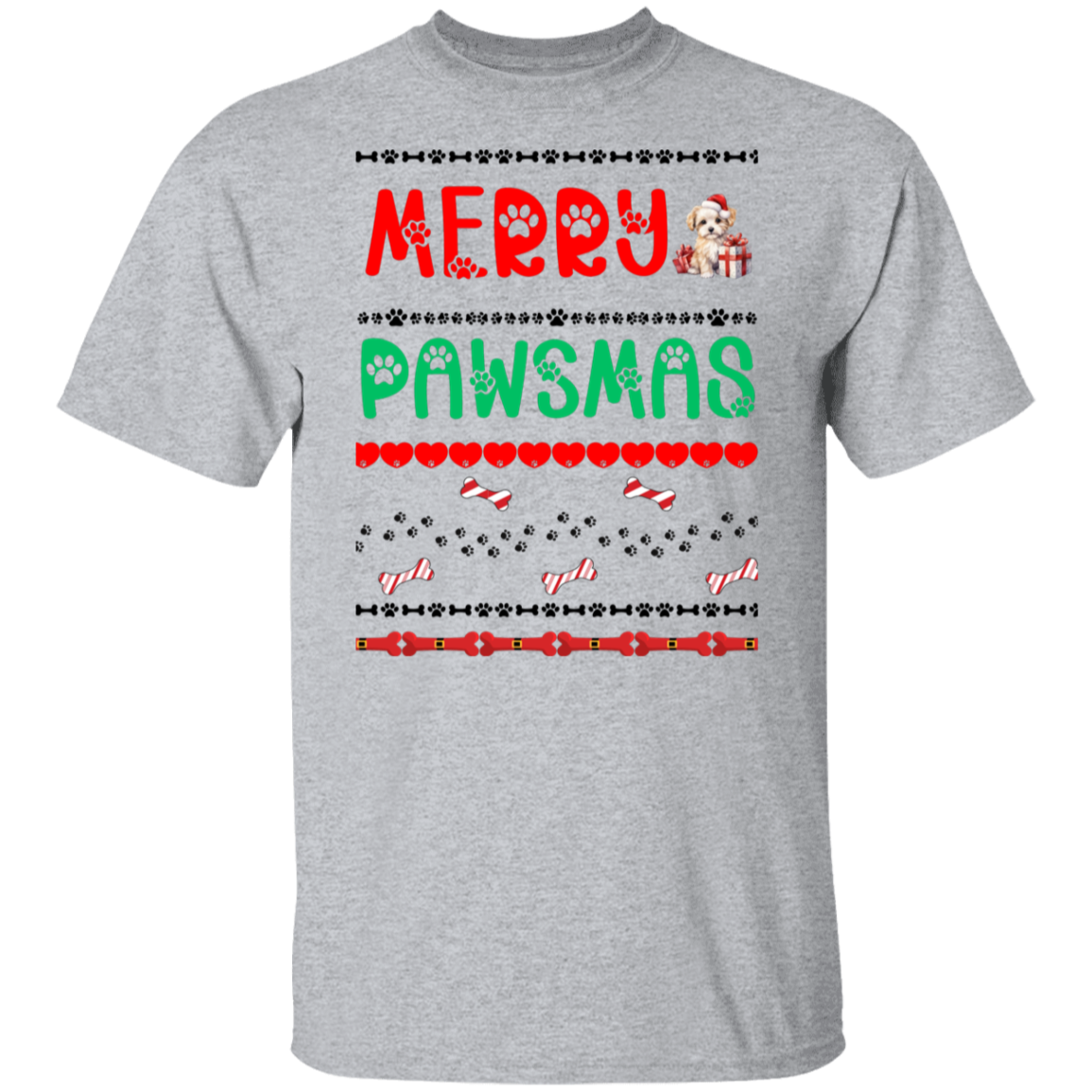 Merry Pawsmas | Short Sleeve