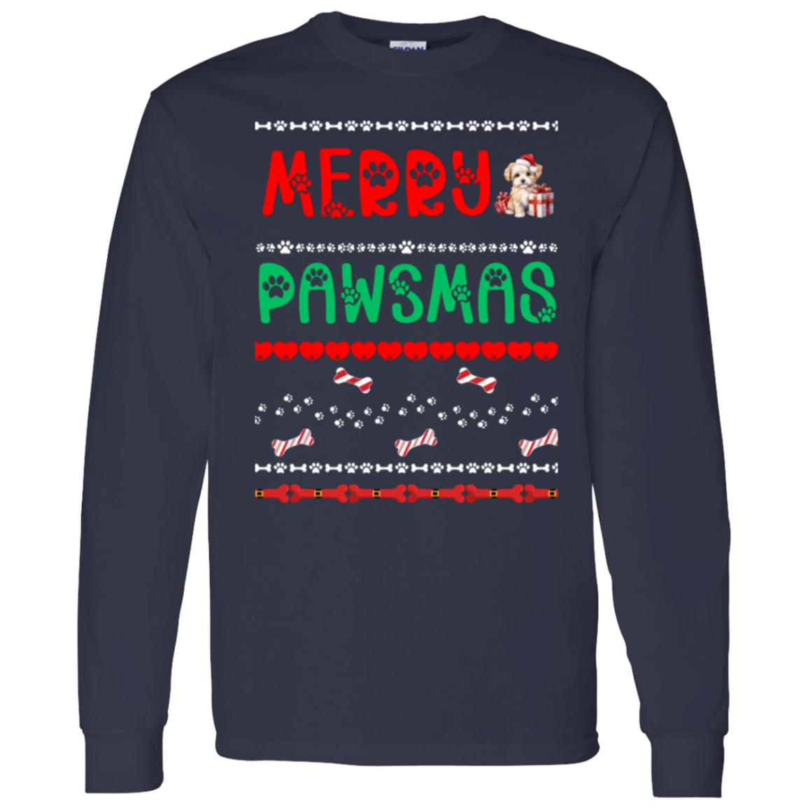 Merry Pawsmas | Long Sleeve