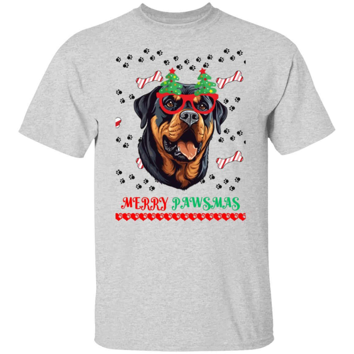 Merry Pawsmas Glasses | Short Sleeve