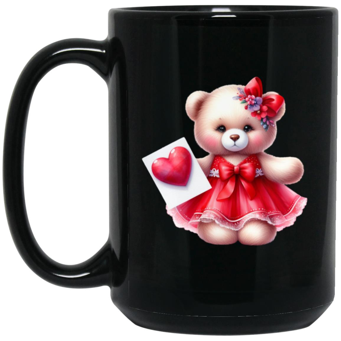 Heart Teddy | 15oz Mug