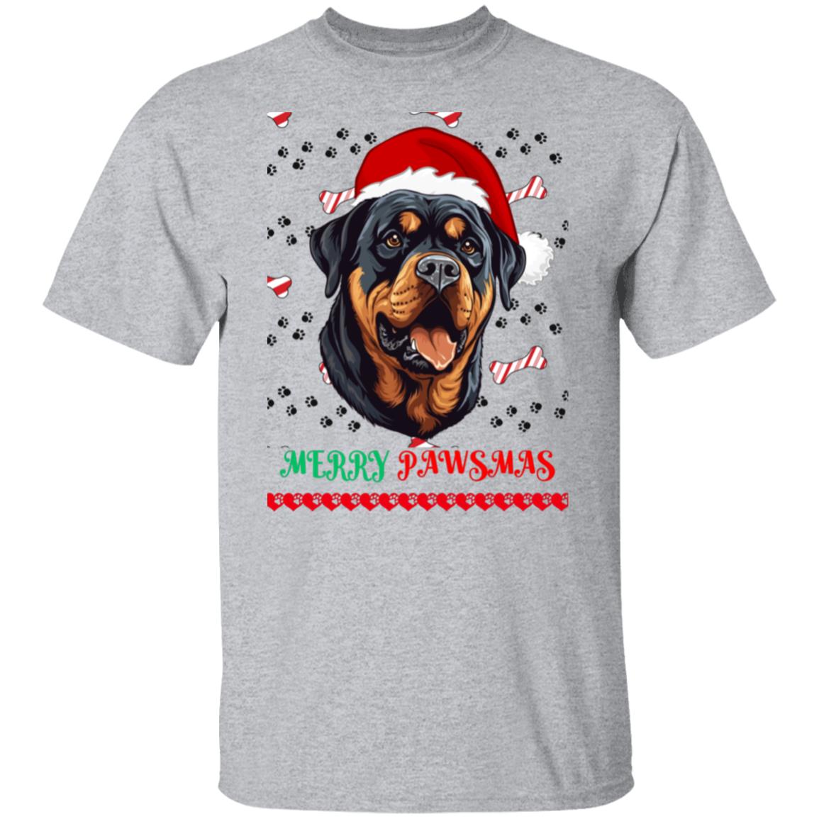 Merry Pawsmas Santa Hat | Short Sleeve