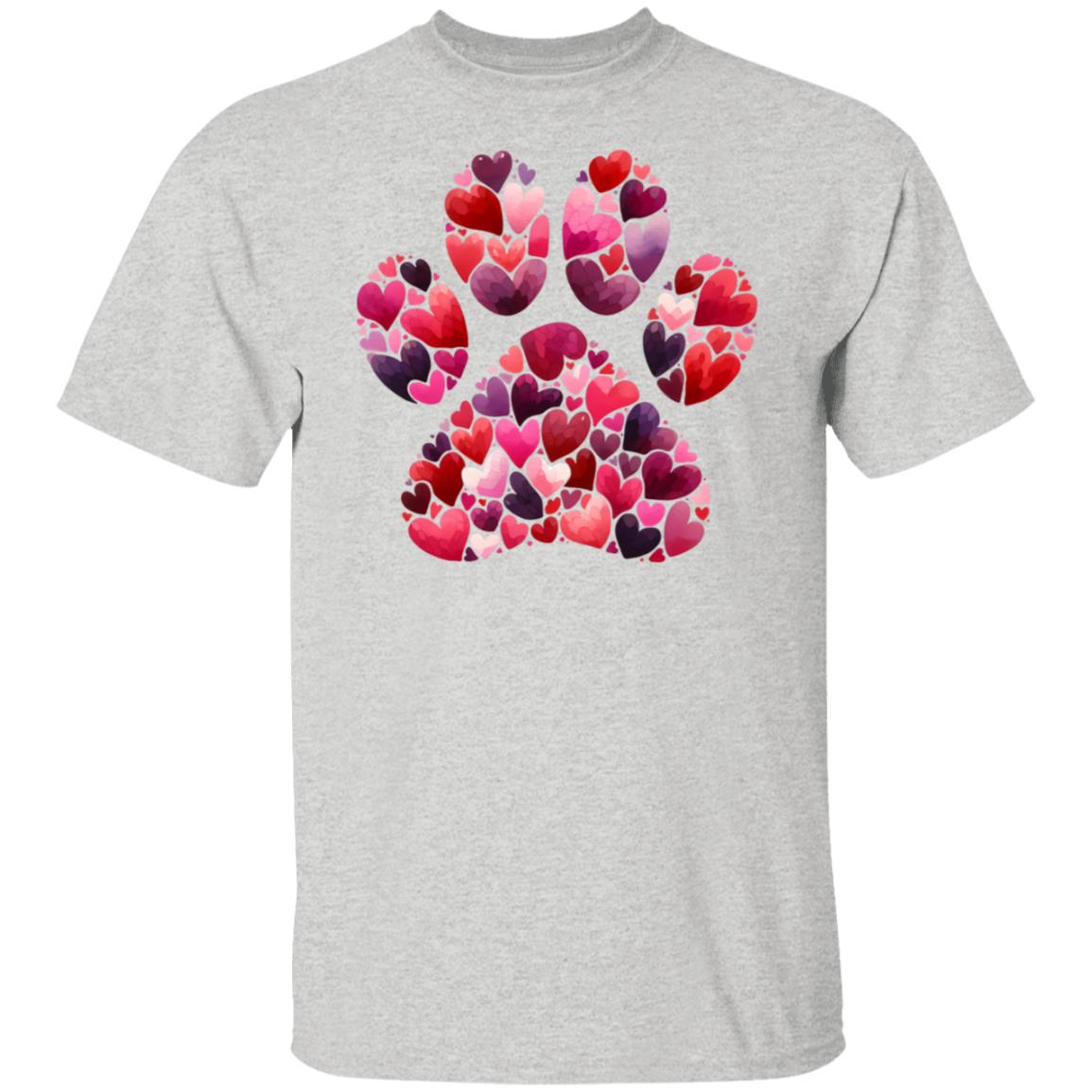 Valentine Pup/Paw Shirts