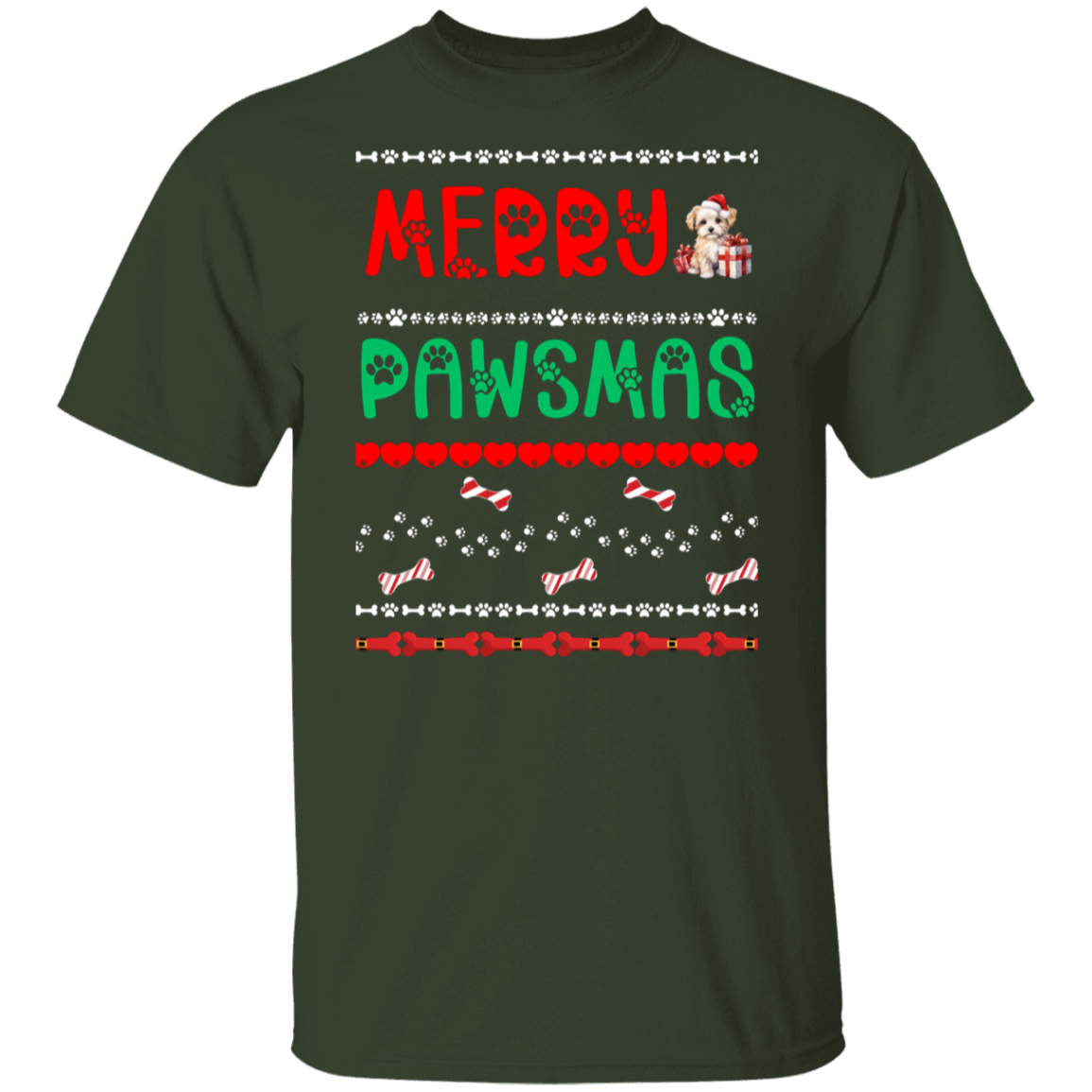 Merry Pawsmas | Short Sleeve