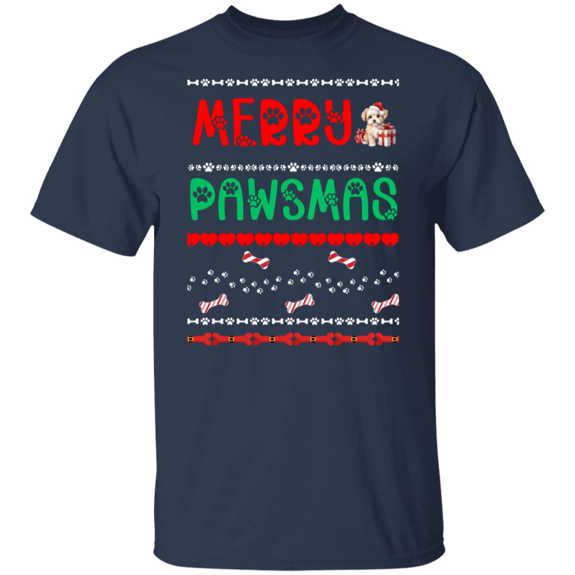 Merry Pawsmas | Short Sleeve