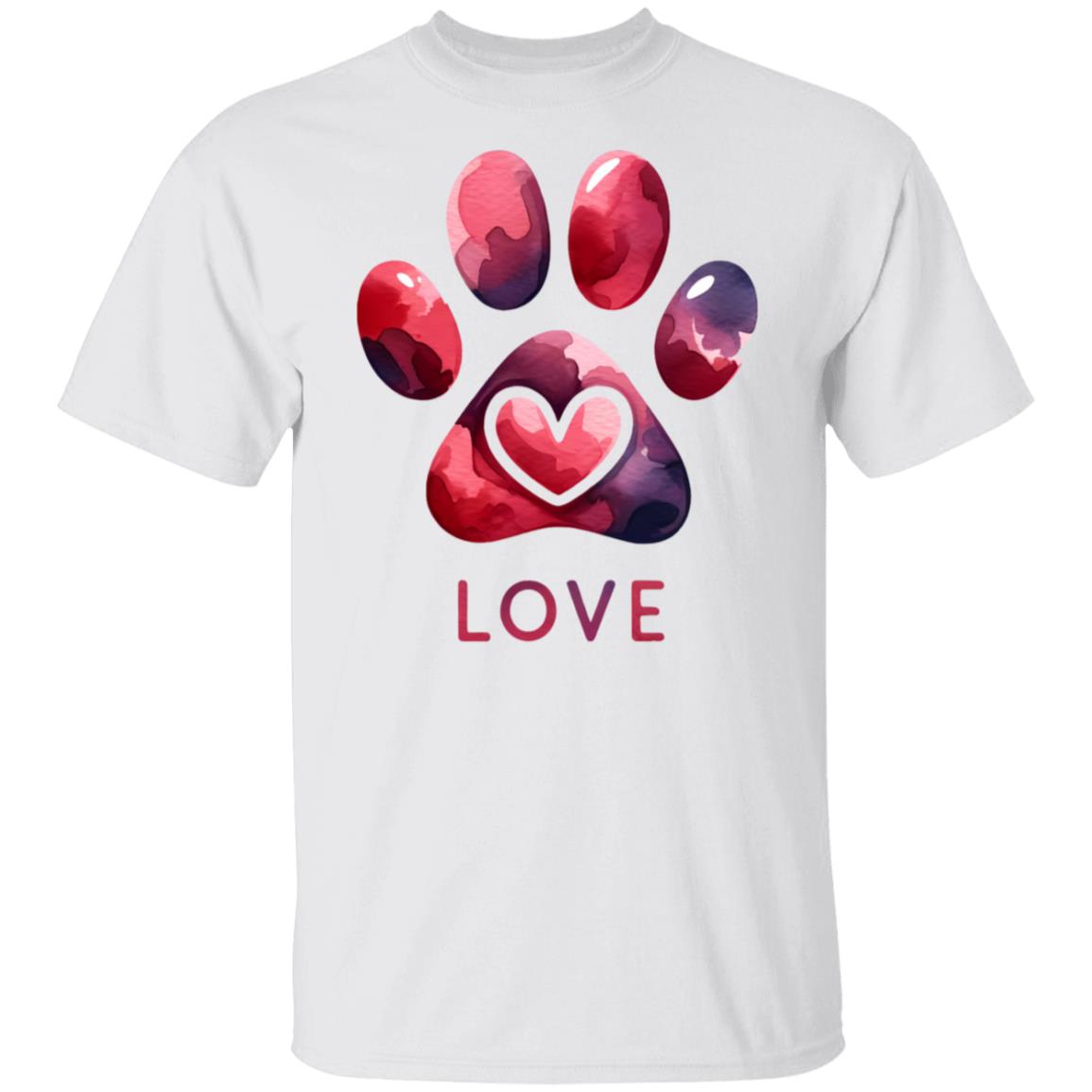 Valentine Pup/Paw Shirts