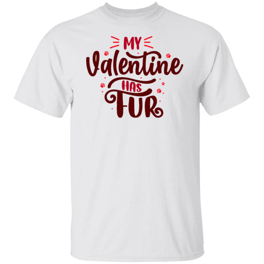 Valentine has Fur | Short Sleeve