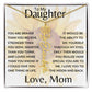 To My Daughter SF | Birth Month Flower Name Necklace (2.7.24)