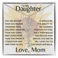 To My Daughter SF | Birth Month Flower Name Necklace (2.7.24)