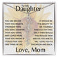 To My Daughter SF | Birth Month Flower Name Necklace (2.7.24)
