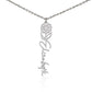 To My Daughter SF | Birth Month Flower Name Necklace (2.7.24)