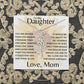 To My Daughter SF | Birth Month Flower Name Necklace (2.7.24)