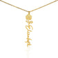 To My Daughter SF | Birth Month Flower Name Necklace (2.7.24)