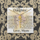 To My Daughter SF | Birth Month Flower Name Necklace (2.7.24)