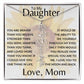 To My Daughter SF | Birth Month Flower Name Necklace (2.7.24)