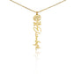 To My Daughter SF | Birth Month Flower Name Necklace (2.7.24)