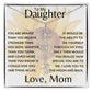 To My Daughter SF | Birth Month Flower Name Necklace (2.7.24)