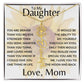 To My Daughter SF | Birth Month Flower Name Necklace (2.7.24)