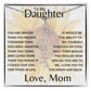 To My Daughter SF | Birth Month Flower Name Necklace (2.7.24)