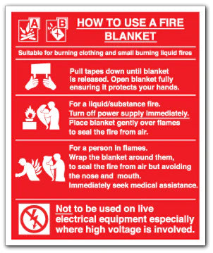 Family Fire Guard™ Safety Blanket